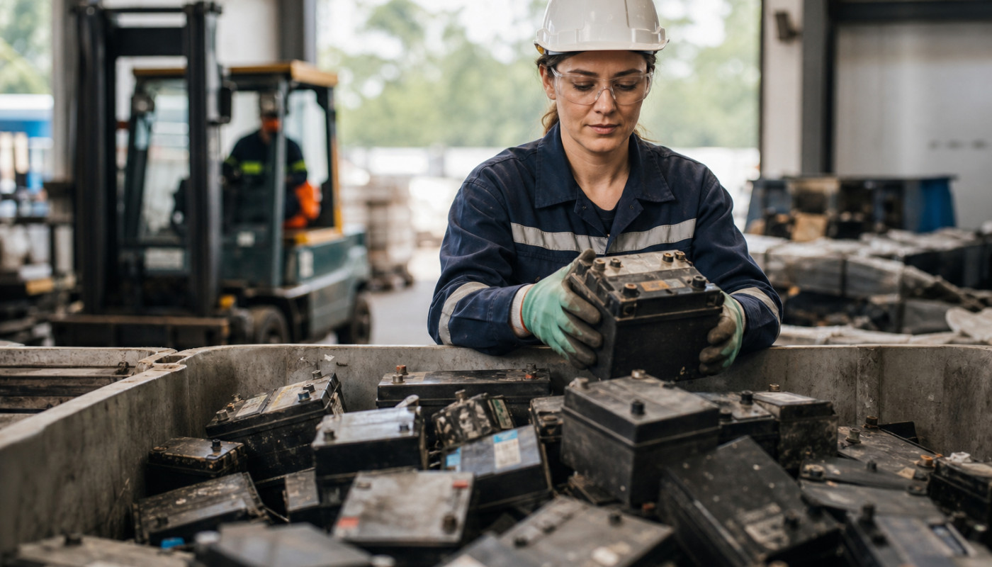 Le vrai parcours d’une batterie usagée jusqu’à sa seconde vie
